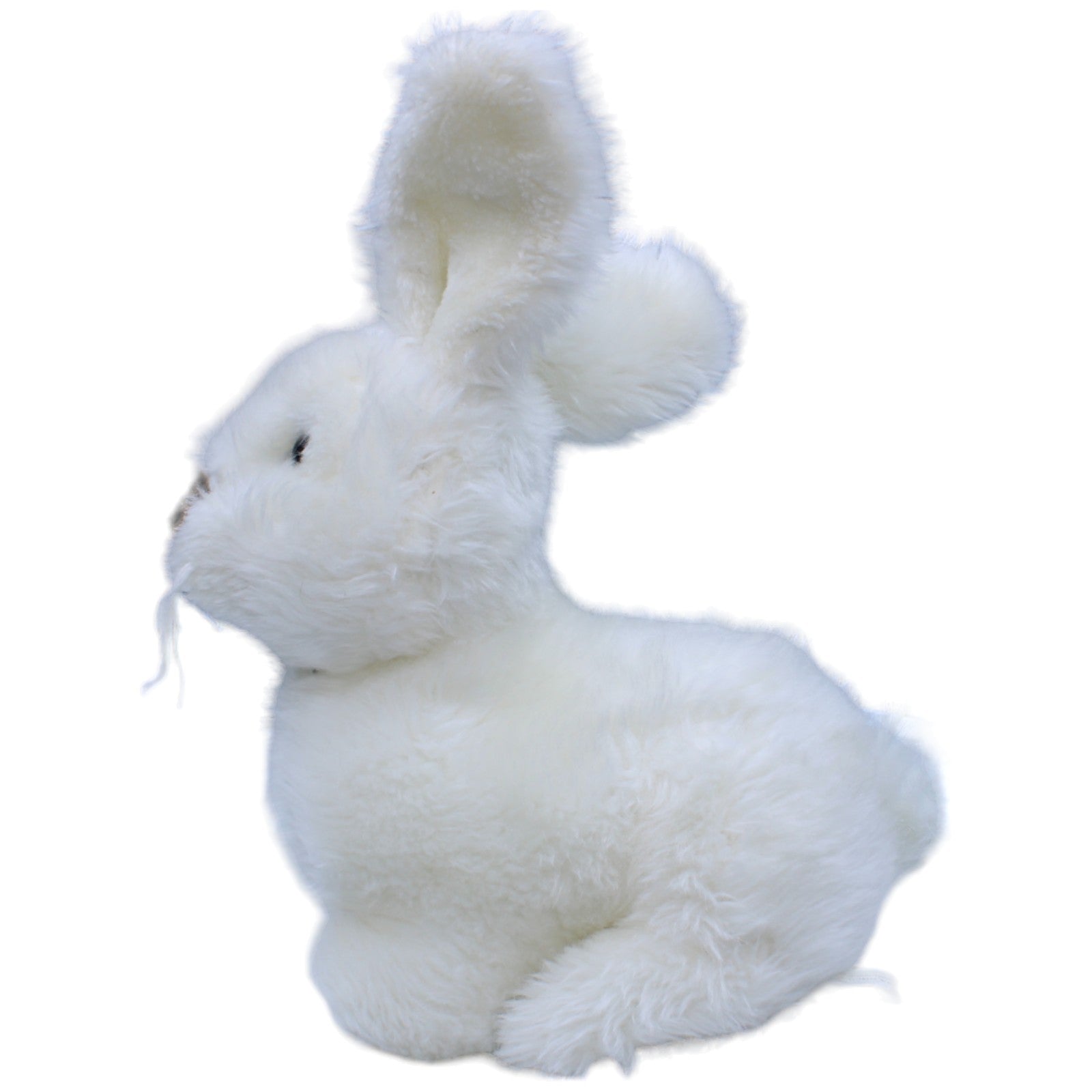 1236715 Brauns - Heitmann Weißer Hase, sitzend Kuscheltier Kumpel Leo Gebraucht