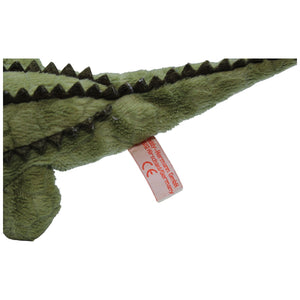 1236720 Teddy - Hermann Alligator, liegend Kuscheltier Kumpel Leo Gebraucht Krokodil