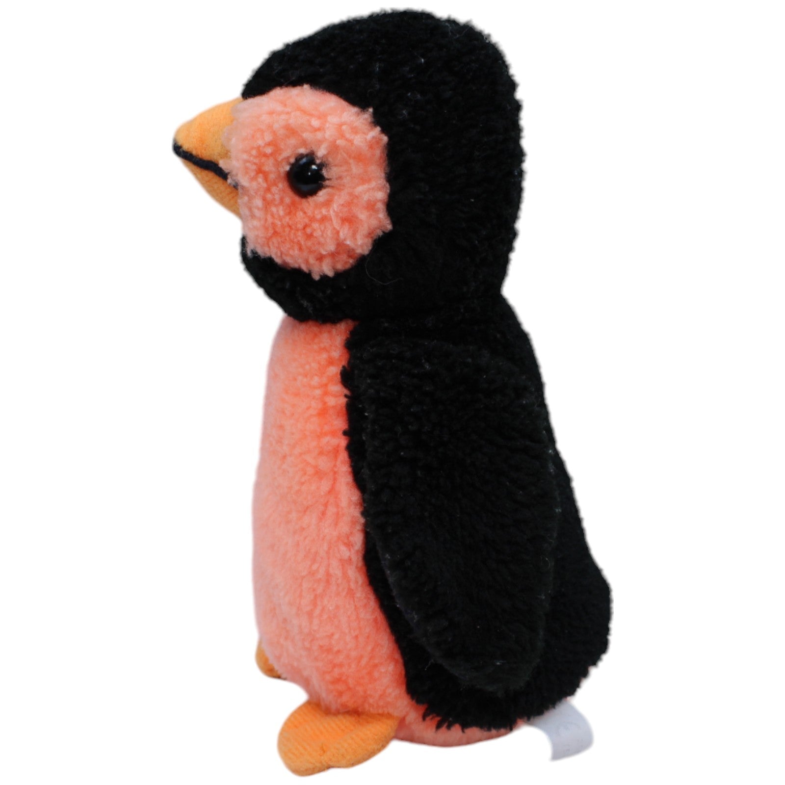 1236749 Unbekannt Pinguin orange - schwarz, stehend Kuscheltier Kumpel Leo Gebraucht