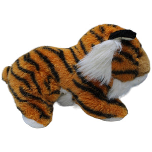 1236751 S+T Kuscheltiere Süßer Tiger, liegend Kuscheltier Kumpel Leo Gebraucht