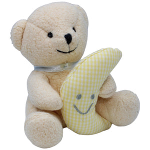 1236753 Unbekannt Teddybär mit lachendem Halbmond, mini Kuscheltier Kumpel Leo Bär Gebraucht Teddy