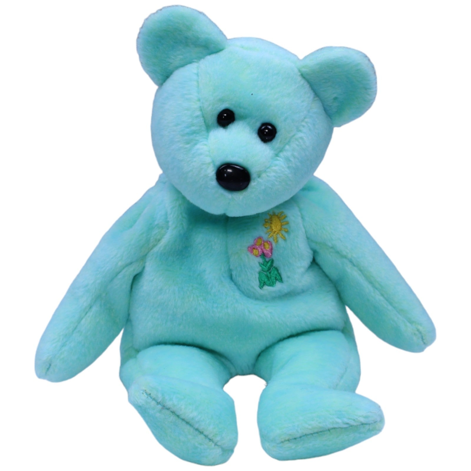 1236796 TY Vintage Beanie Baby, Ariel Kuscheltier Kumpel Leo Bär Gebraucht Teddy