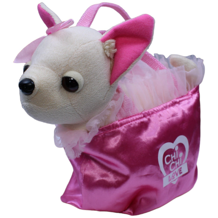 1236797 Simba Chi Chi Love Ballerina, Chihuahua mit Tasche Kuscheltier Kumpel Leo Gebraucht Hund