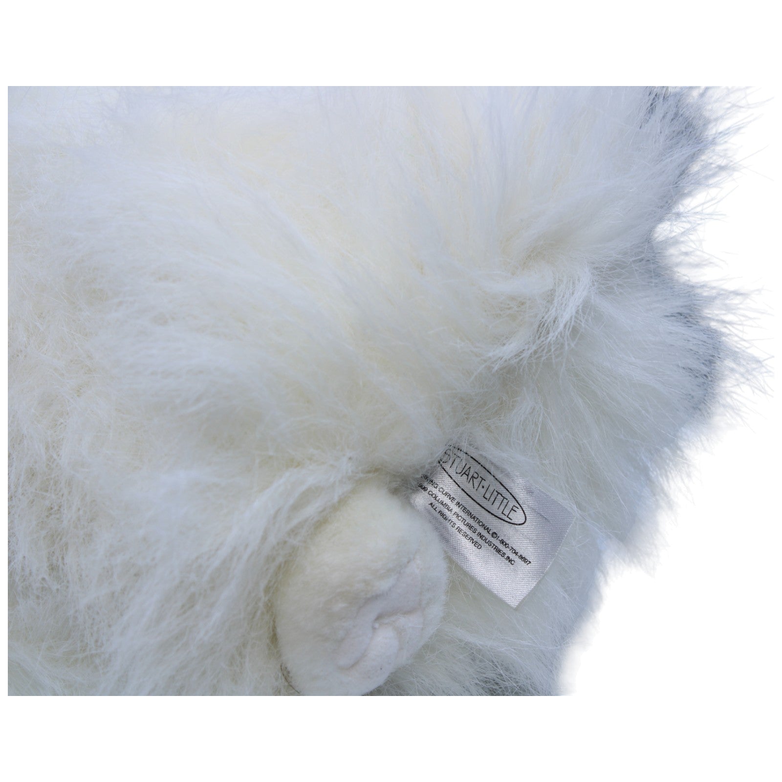 1236802 Learning Curve International Vintage Perserkatze Snowbell aus Stuart Little, sitzend Kuscheltier Kumpel Leo Gebraucht Vintage