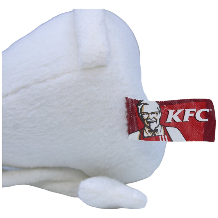 1236804 KFC Weißer Affe, sitzend Kuscheltier Kumpel Leo Gebraucht Weihnachten