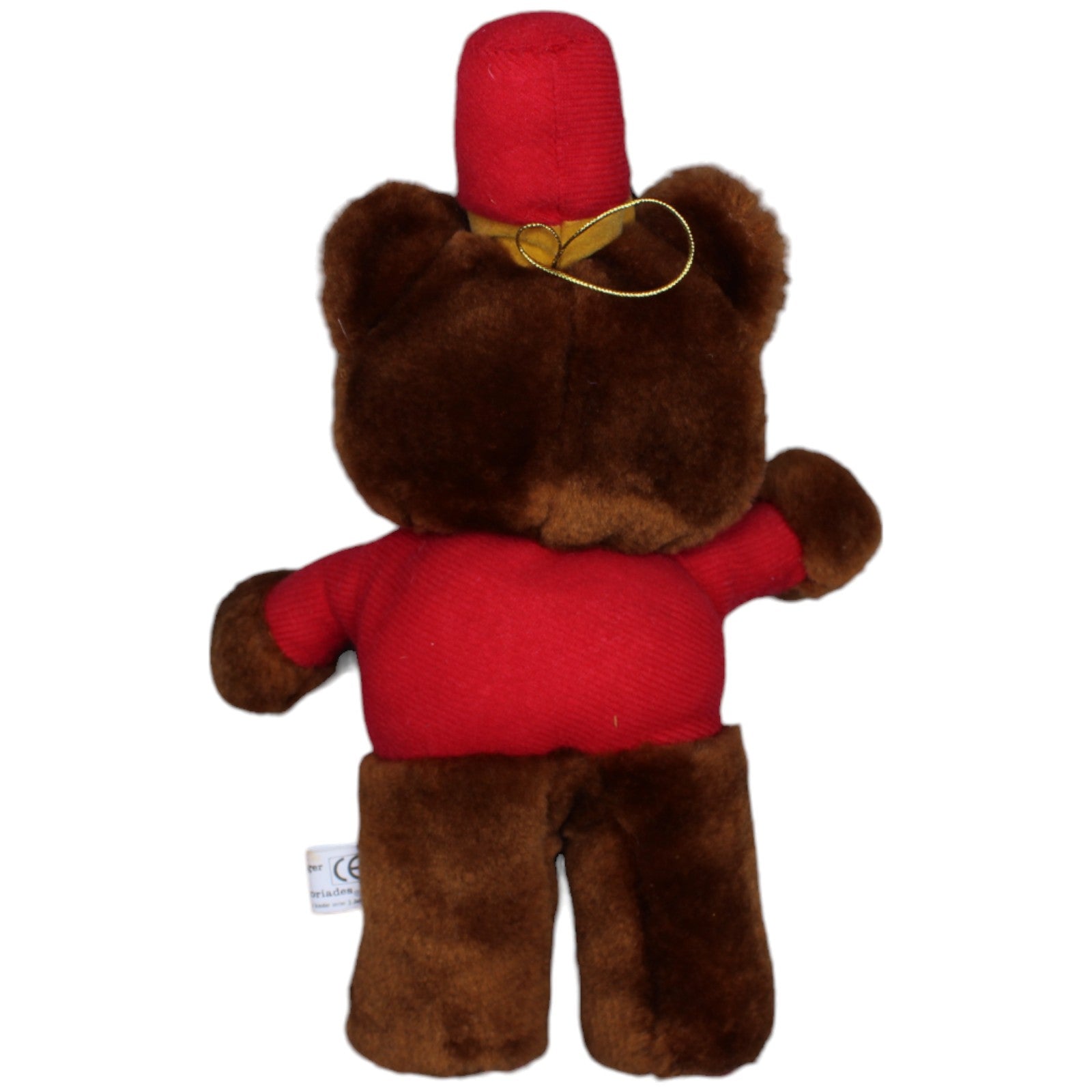 1236846 Krüger & Gregoriades Süßer Teddybär in roter Uniform Kuscheltier Kumpel Leo Bär Gebraucht Teddy