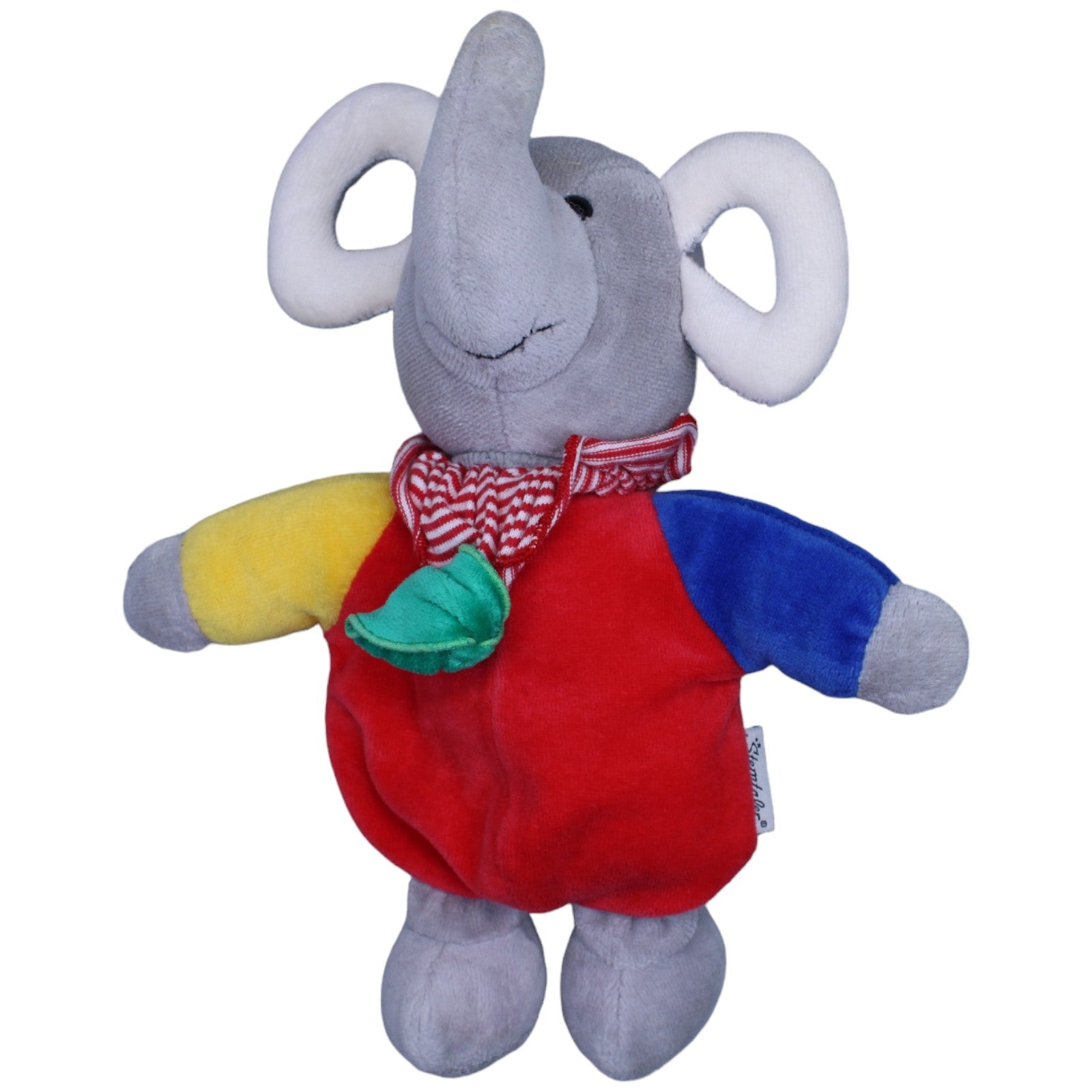 1236861 Sterntaler Bunter Elefant mit Rassel Kuscheltier Kumpel Leo Gebraucht