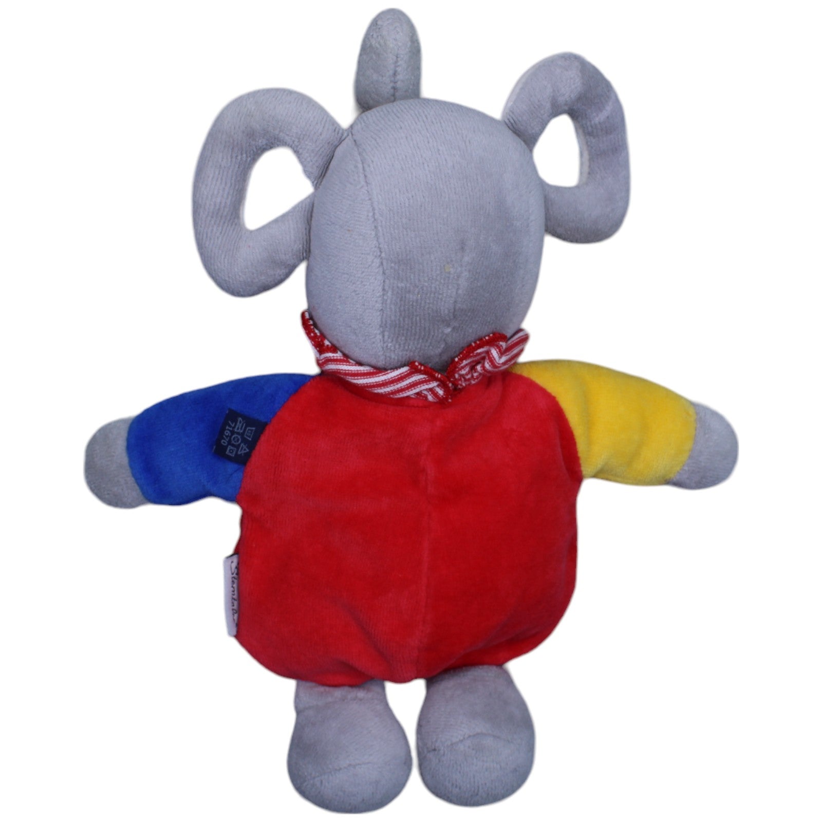 1236861 Sterntaler Bunter Elefant mit Rassel Kuscheltier Kumpel Leo Gebraucht