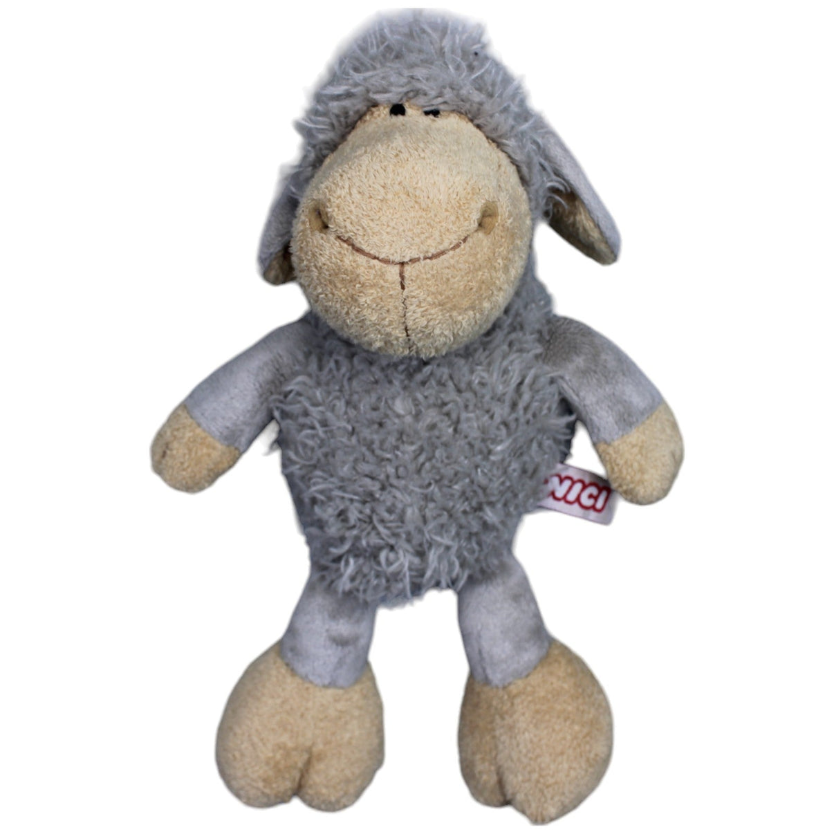 1236875 NICI Jolly Mäh, graues Schaf James Kuscheltier Kumpel Leo Gebraucht
