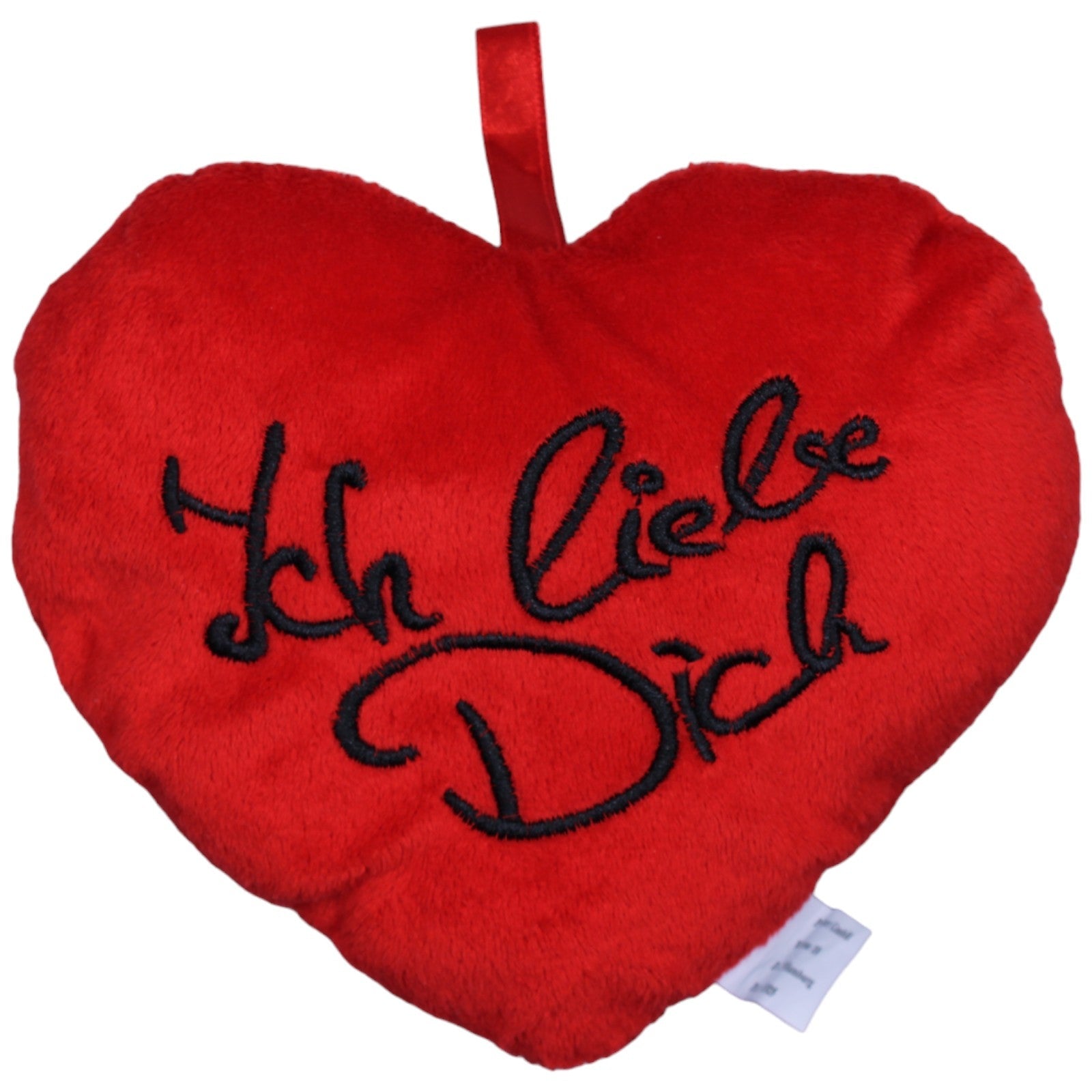 1236878 Paul Import Kleines Herz "Ich liebe Dich" Plüschfigur Kumpel Leo Gebraucht