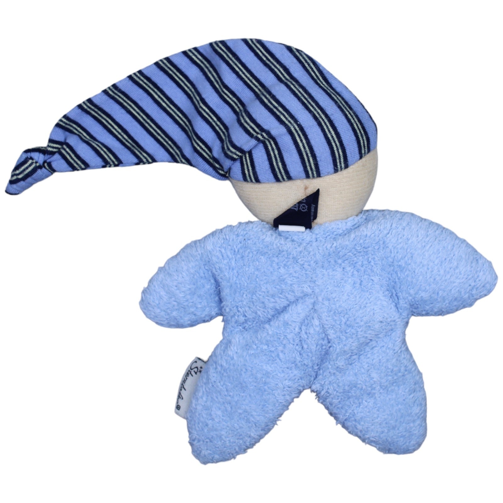 1236908 Sterntaler Spielpuppe mit Rassel, hellblau Rassel Kumpel Leo Gebraucht