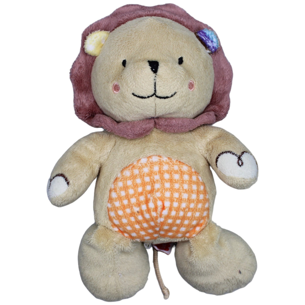 1236958 Fisher - Price Happy People, süßer Löwe Kuscheltier Kumpel Leo Gebraucht