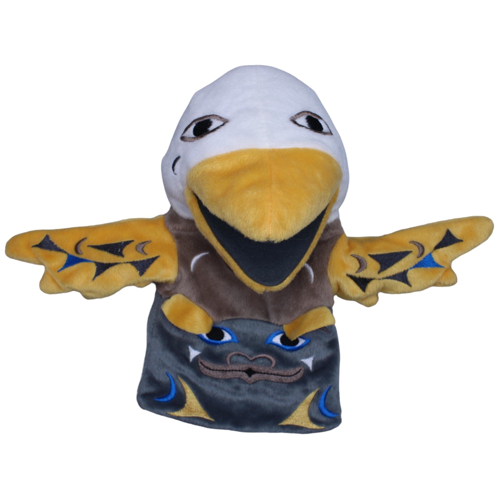 1236963 Native Northwest Handpuppe, Sky the Eagle Bear Totem Handpuppe Kumpel Leo Gebraucht