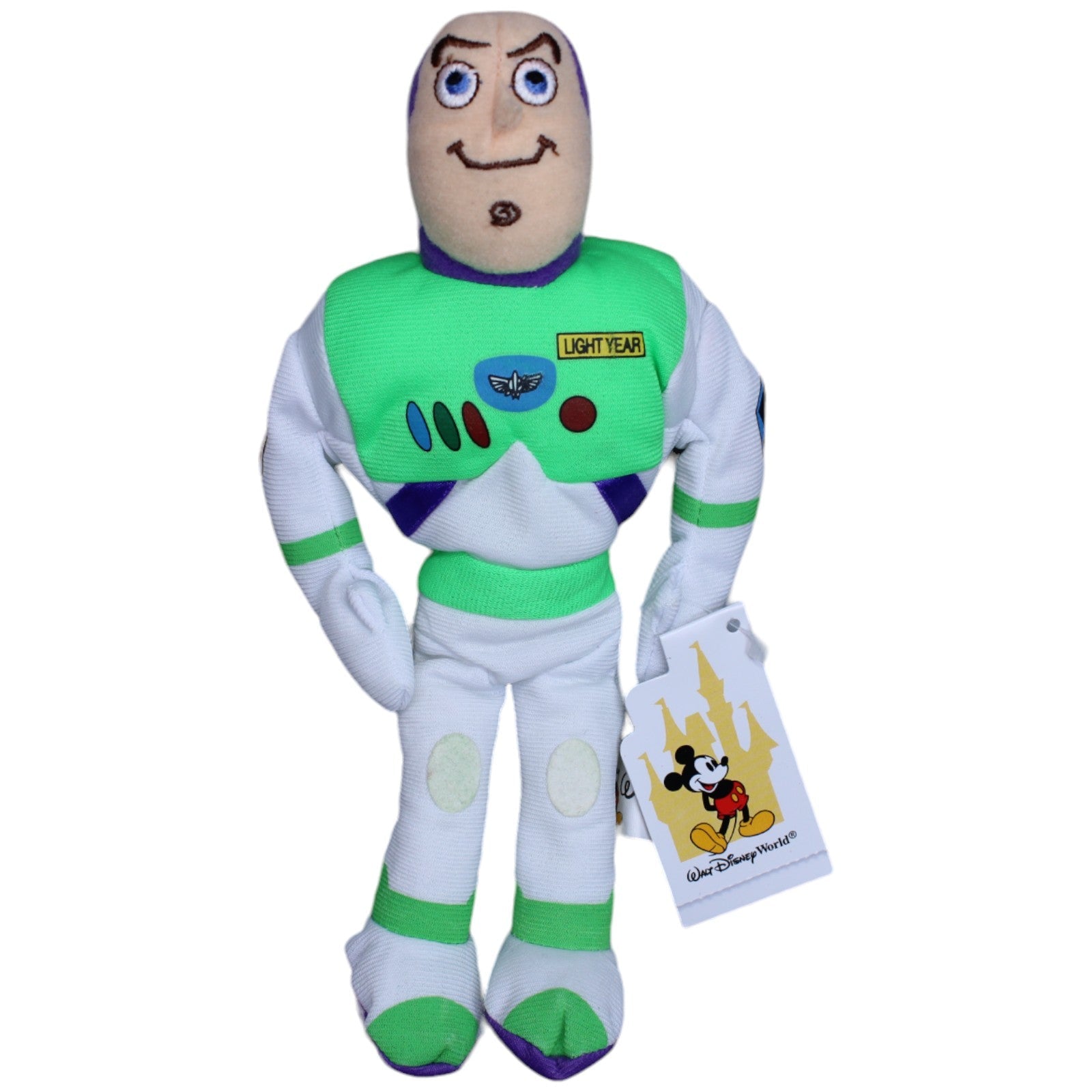 1236970 Disney Vintage Walt Disney World Bean Bag, Buzz Plüschfigur Kumpel Leo Buzz Lightyear neu