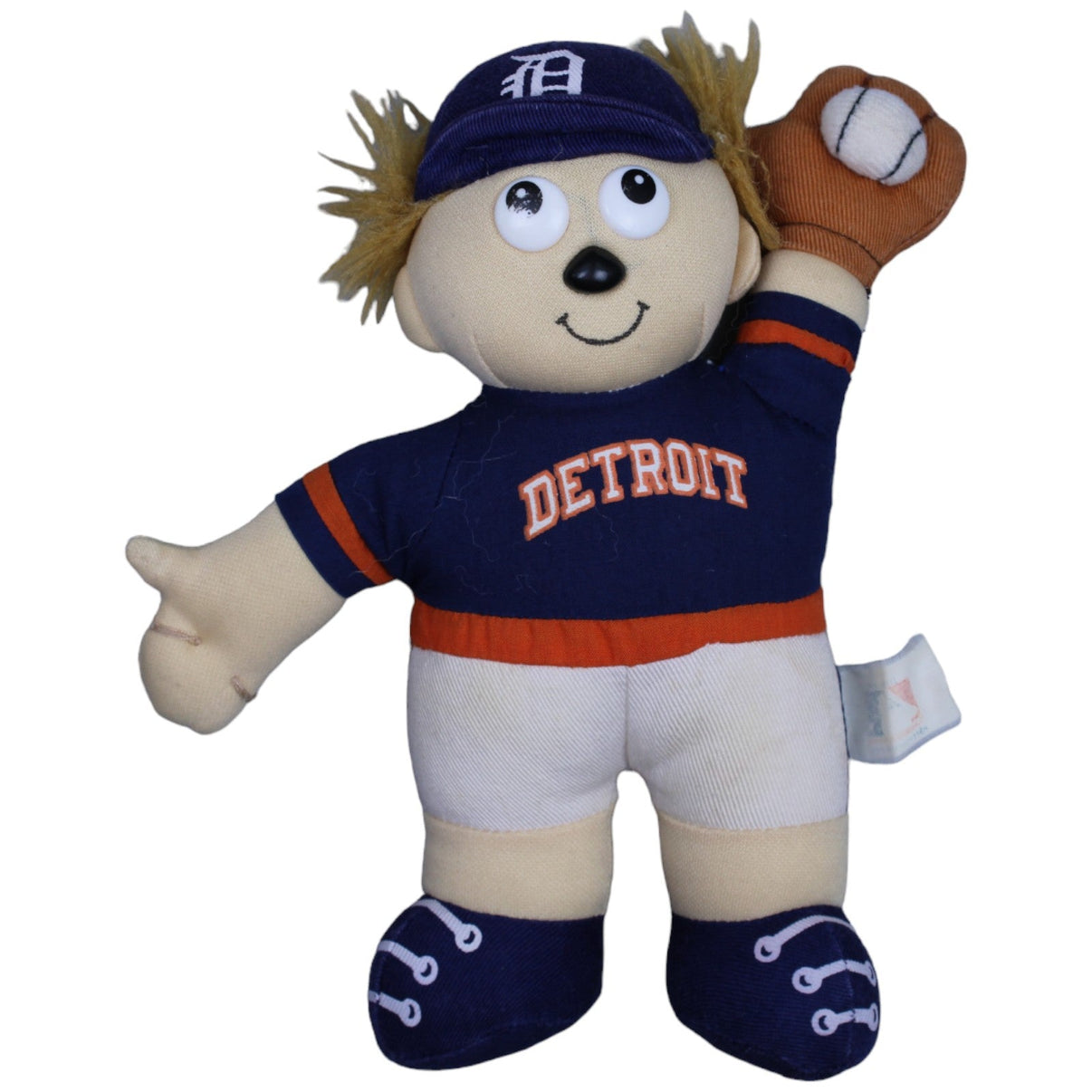1236988 Good Stuff Vintage MLB, Detroit Tigers Spieler Plüschfigur Kumpel Leo Gebraucht Major League Baseball