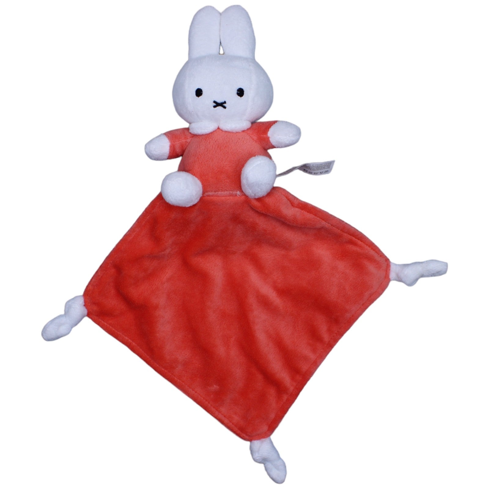 1236993 Tiamo Schmusetuch, Hase Miffy rot Schmusetuch Kumpel Leo Gebraucht Knuddeltuch Kuscheltuch