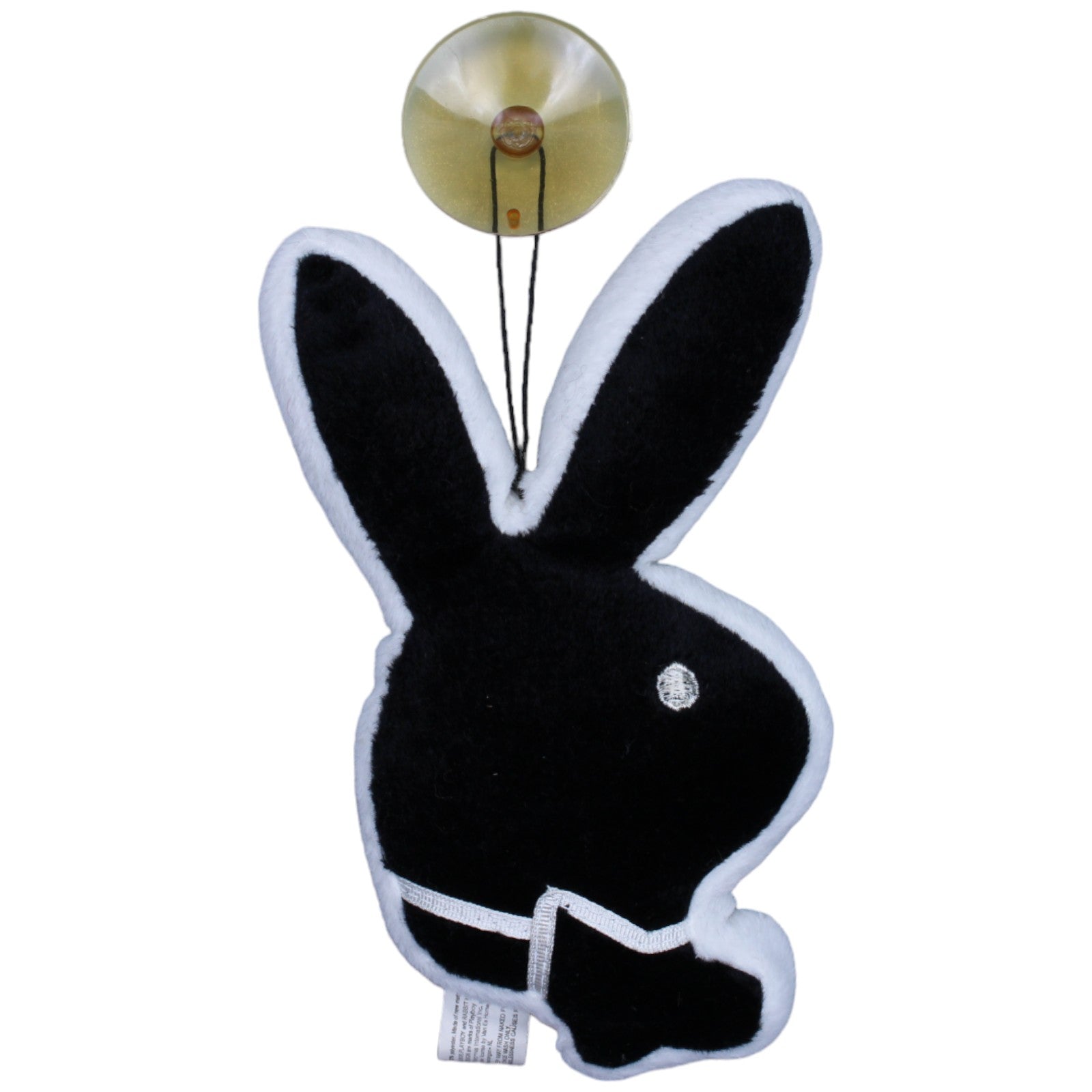 1237001 Playboy Enterprises International Inc. Original Bunny mit Saugnapf, schwarz Plüschfigur Kumpel Leo Gebraucht