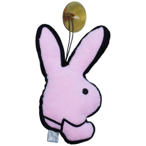 1237002 Playboy Enterprises International Inc. Original Bunny mit Saugnapf, rosa Plüschfigur Kumpel Leo Gebraucht