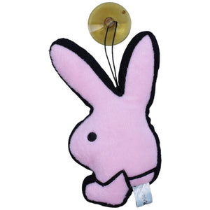 1237002 Playboy Enterprises International Inc. Original Bunny mit Saugnapf, rosa Plüschfigur Kumpel Leo Gebraucht