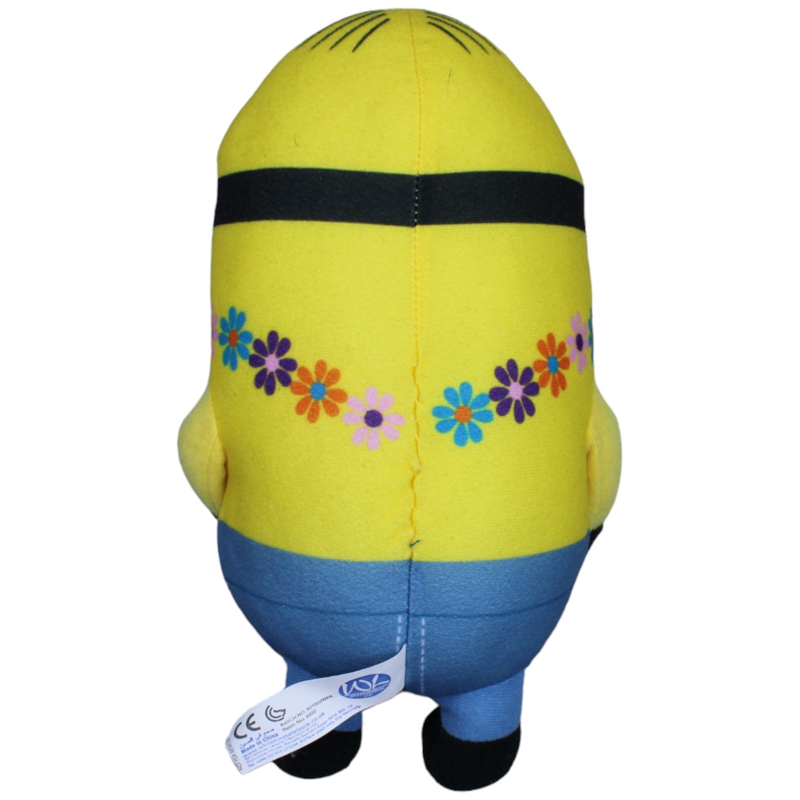 1237032 Whitehouse Leisure Minion mit Gitarre & Blumenkette Plüschfigur Kumpel Leo Gebraucht