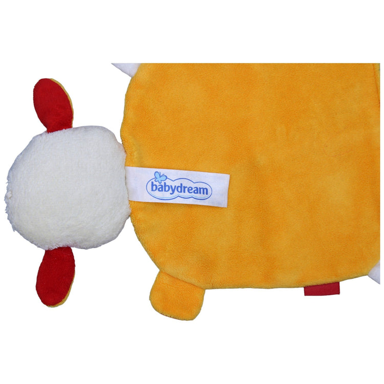 1237038 Babydream Schmusetuch, Schaf orange Schmusetuch Kumpel Leo Gebraucht Knuddeltuch Kuscheltuch