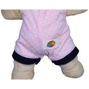 1237042 Simba ABC Teddybär mit Schlafmütze, rosa Kuscheltier Kumpel Leo Bär Gebraucht Teddy