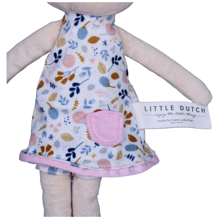 1237056 Tiamo Little Dutch, Puppe rosa mittel Puppe Kumpel Leo Gebraucht Little Pink Flowers