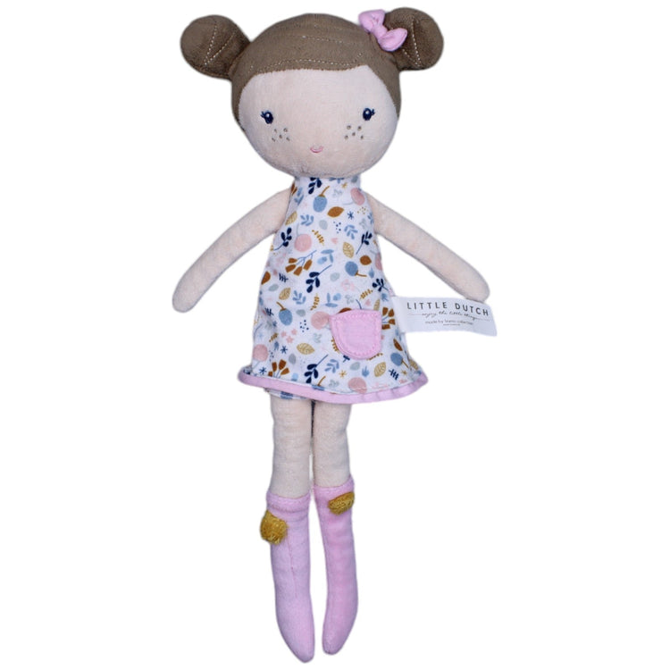 1237056 Tiamo Little Dutch, Puppe rosa mittel Puppe Kumpel Leo Gebraucht Little Pink Flowers