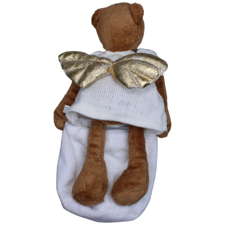 1237066 Leysieffer Engel Teddybär mit weißem Sack Kuscheltier Kumpel Leo Bär Gebraucht Teddy