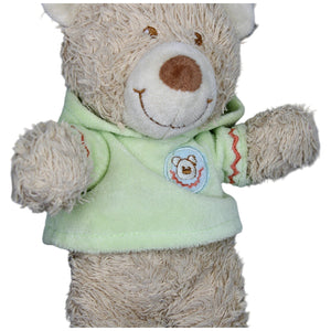 1237071 Nicotoy Süßer Teddybär mit grünem Shirt Kuscheltier Kumpel Leo Bär Gebraucht Teddy