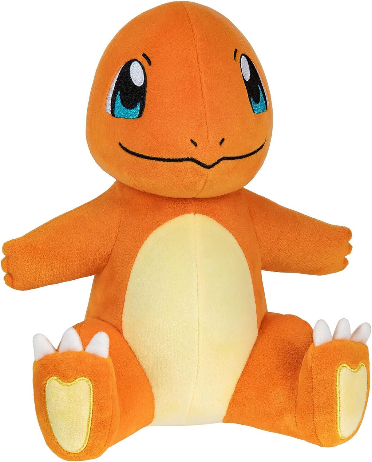 1237079 Jazwares Glumanda aus Pokémon, sitzend Plüschfigur Kumpel Leo neu