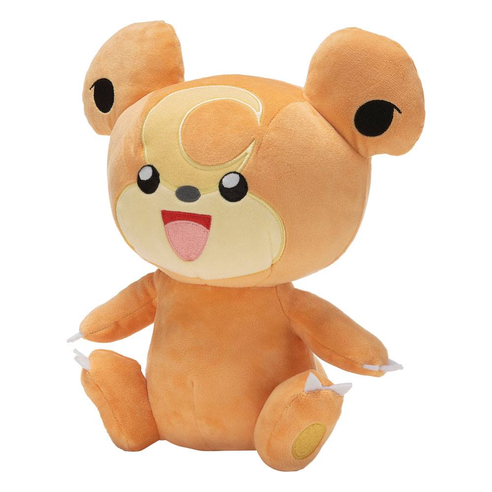 1237086 Jazwares Teddiursa aus Pokémon, sitzend Plüschfigur Kumpel Leo neu