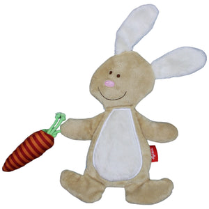 1237118 Sigikid Knister - Hase mit Rassel - Karotte Knistertuch Kumpel Leo Gebraucht Osterhase Ostern