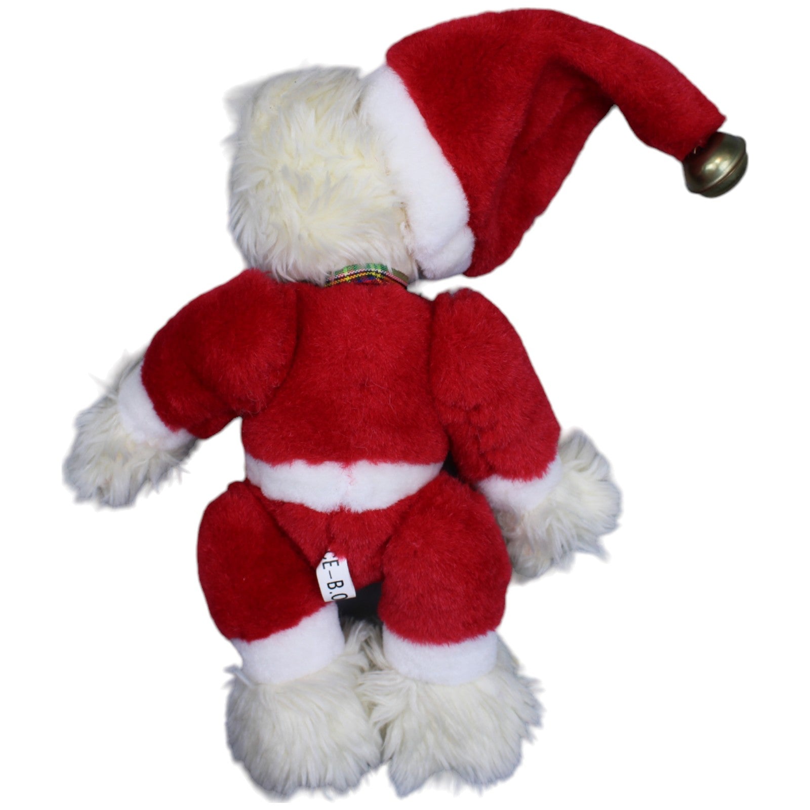 1237124 B.O.L.T.Z.E. Schöner Weihnachts - Teddybär mit Glöckchen Kuscheltier Kumpel Leo Bär Gebraucht Teddy