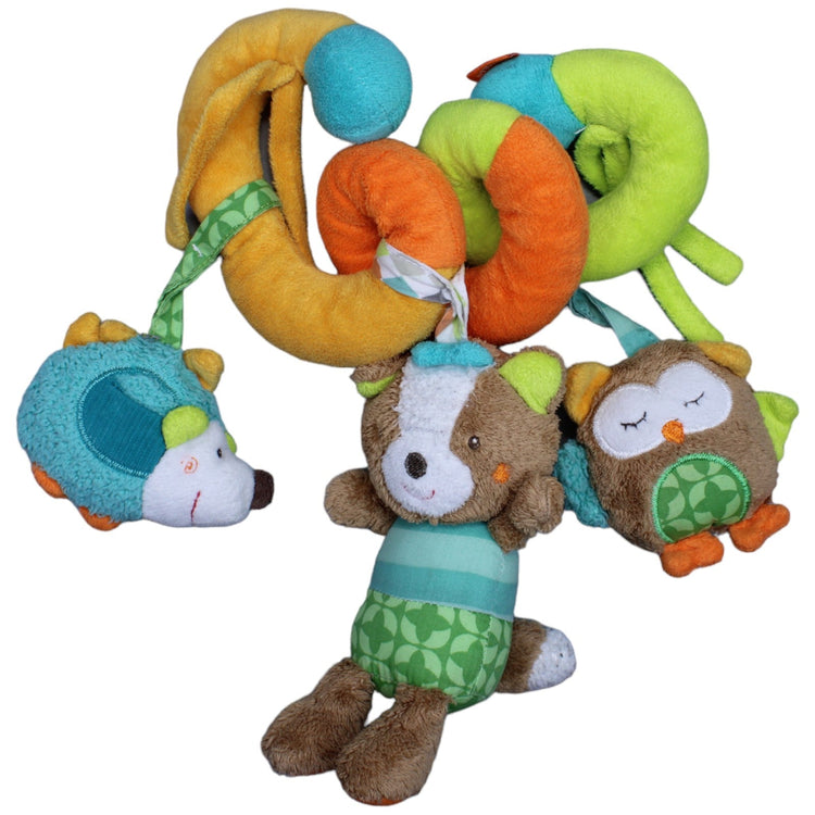 1237151 Fehn Sleeping Forest mit Fuchs Eule & Igel Activity - Spirale Kumpel Leo Gebraucht