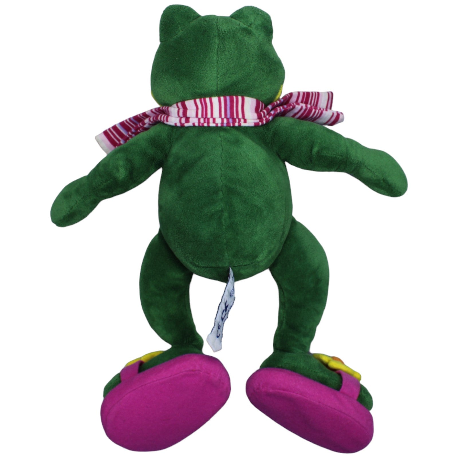 1237152 Kuschelwuschel Frosch mit Badeschuhe & Handtuch Kuscheltier Kumpel Leo Gebraucht