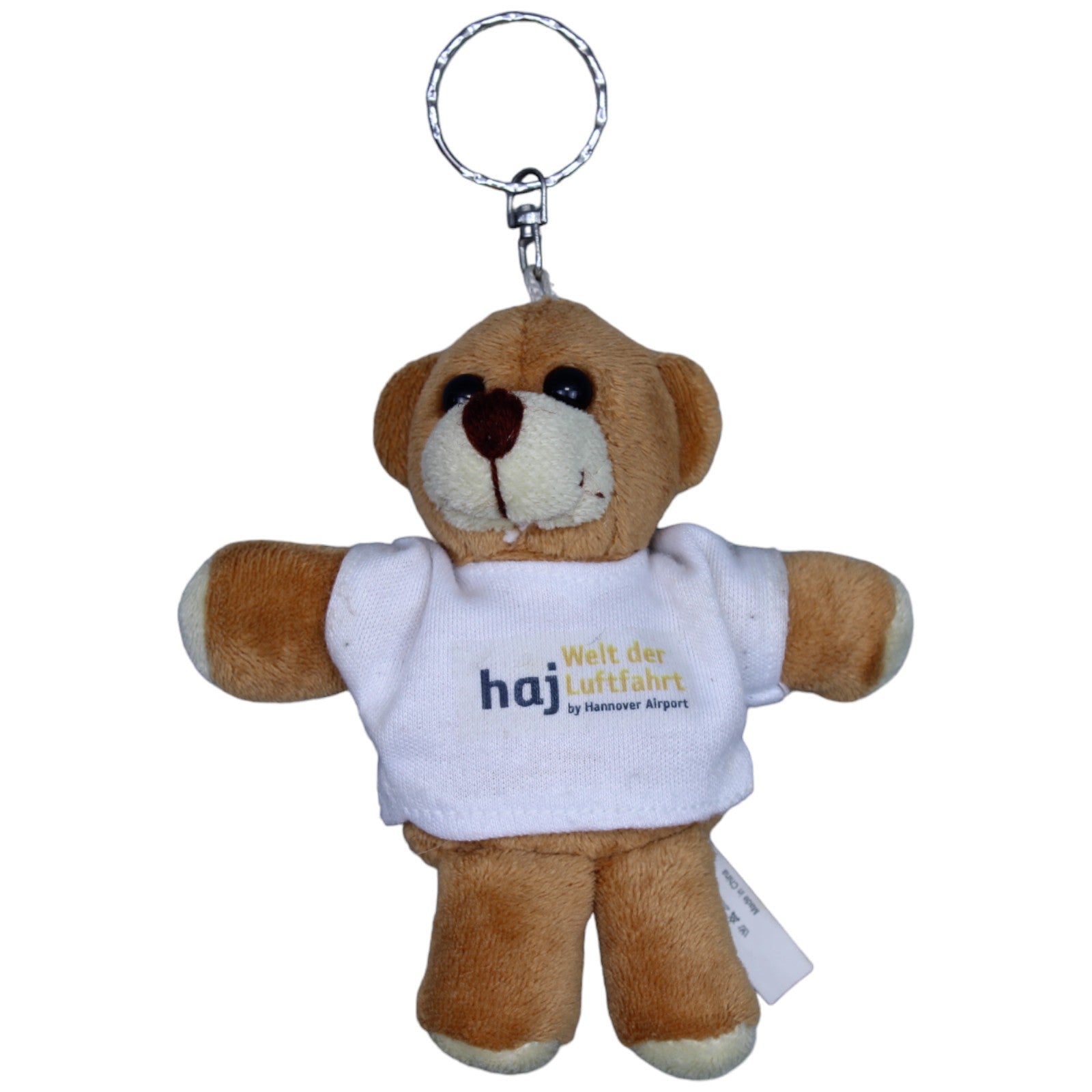 1237173 Tower Toys haj Welt der Luftfahrt by Hannover Airport Teddybär Schlüsselanhänger Kumpel Leo Bär Gebraucht Teddy