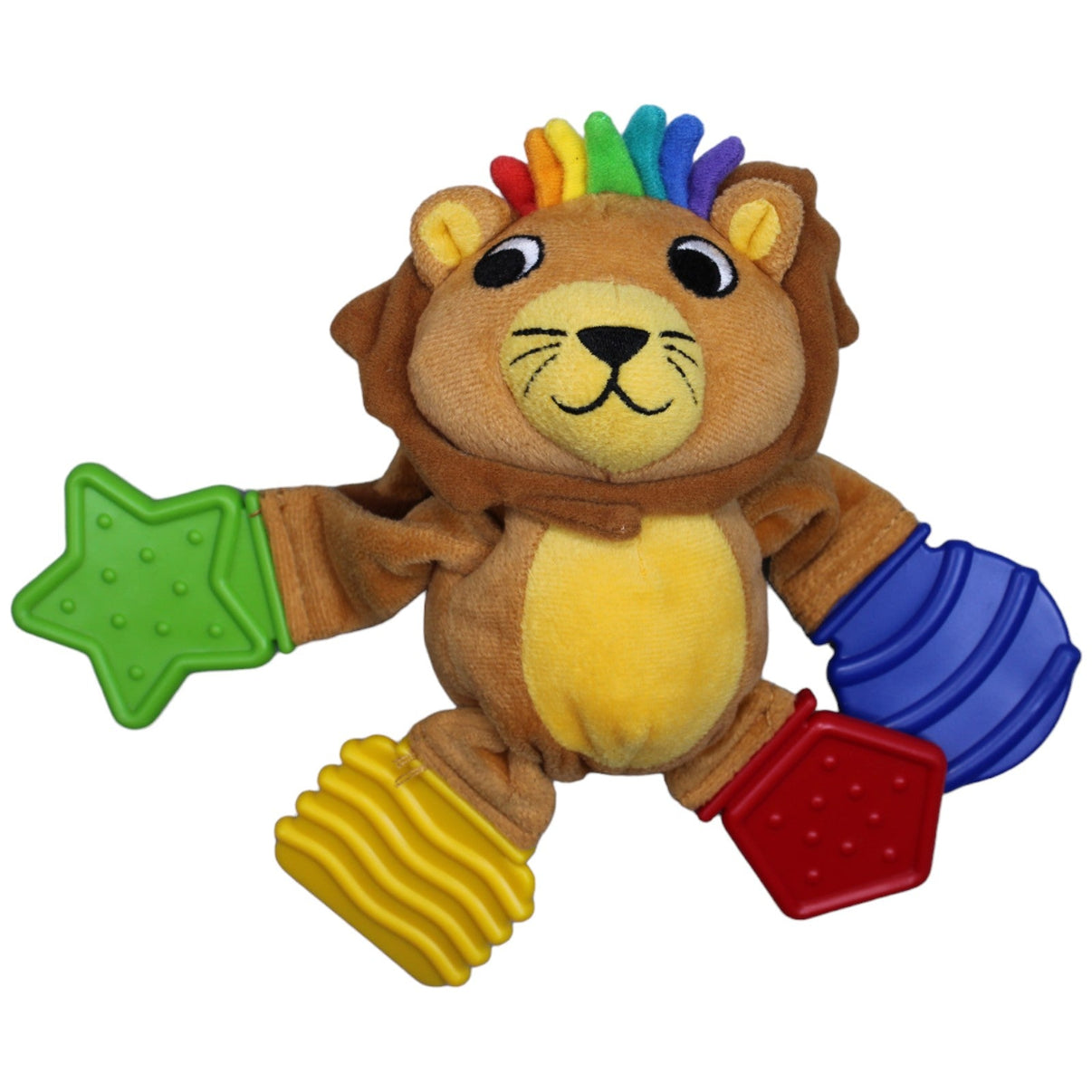 1237181 Baby Einstein Löwe mit Zahnungshilfe Activity - Kuscheltier Kumpel Leo Gebraucht