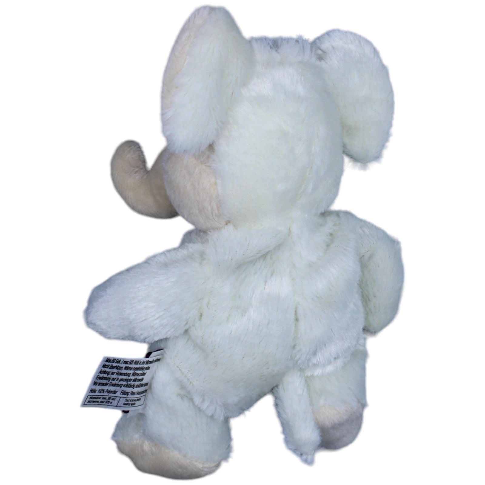 1237217 Habibi Plush Süßer Elefant mit Hirse, weiß Wärmetier Kumpel Leo Gebraucht