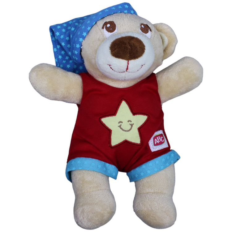 1237224 Simba ABC Teddybär mit Schlafmütze, blau Kuscheltier Kumpel Leo Bär Gebraucht