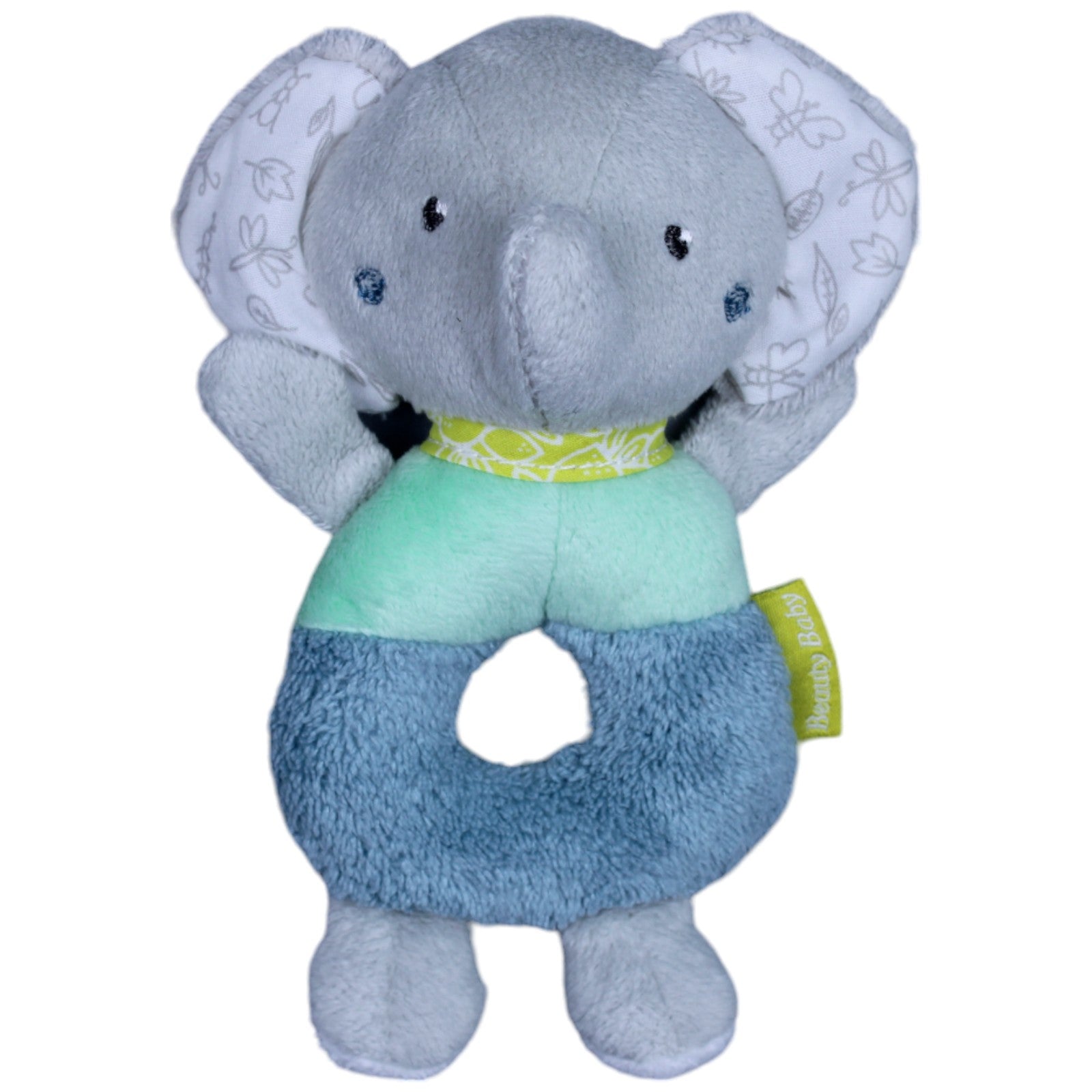 1237236 Beauty Baby Elefant, blau Greifling mit Rassel Kumpel Leo Gebraucht Müller