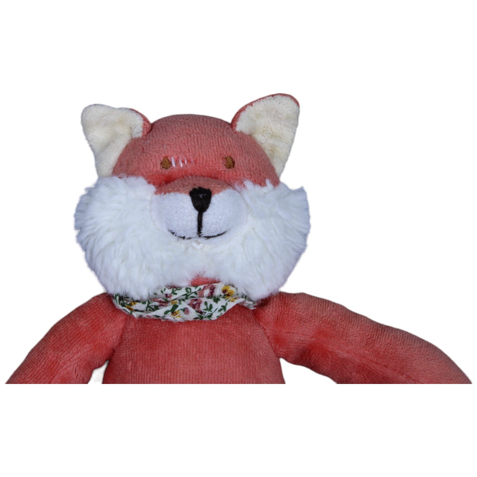 1237247 Johntoy® Süßer Fuchs mit Rassel Kuscheltier Kumpel Leo Gebraucht