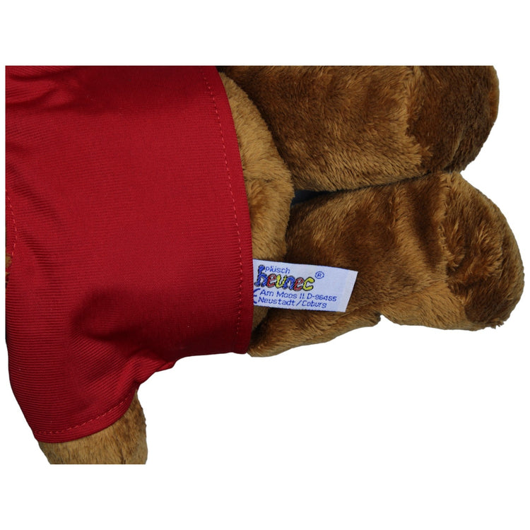 1237256 Heunec Süßer Teddybär mit "Beste Mama" Shirt Kuscheltier Kumpel Leo Bär Gebraucht Teddy