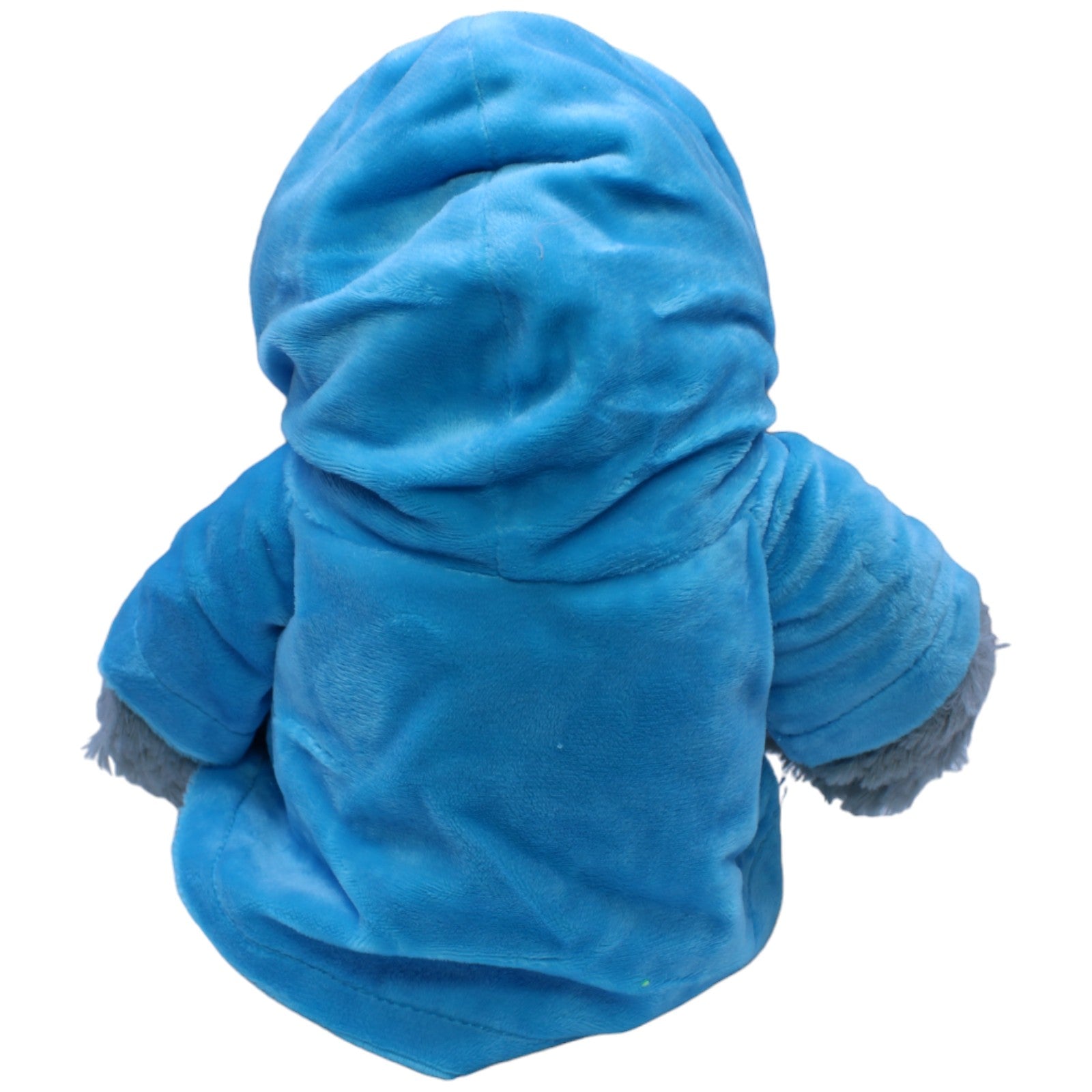 1237264 FLOTI Flos Toys, Faultier mit blauem "LOCKER BLEIBEN" Pullover Kuscheltier Kumpel Leo neu