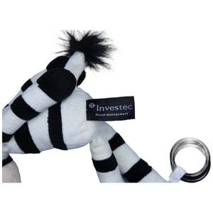 1237271 Investec Zebra Kuscheltier Kumpel Leo neu