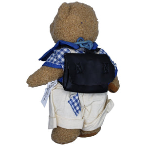 1237280 ES Gerhardshofen Teddybär mit Schulranzen und Latzhose Kuscheltier Kumpel Leo Bär Gebraucht Teddy