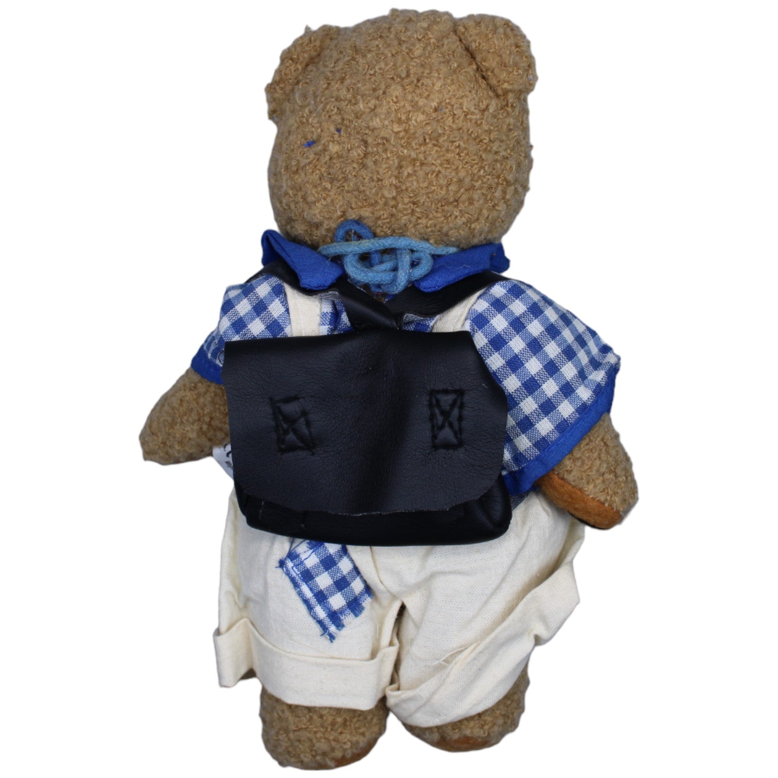 1237280 ES Gerhardshofen Teddybär mit Schulranzen und Latzhose Kuscheltier Kumpel Leo Bär Gebraucht Teddy