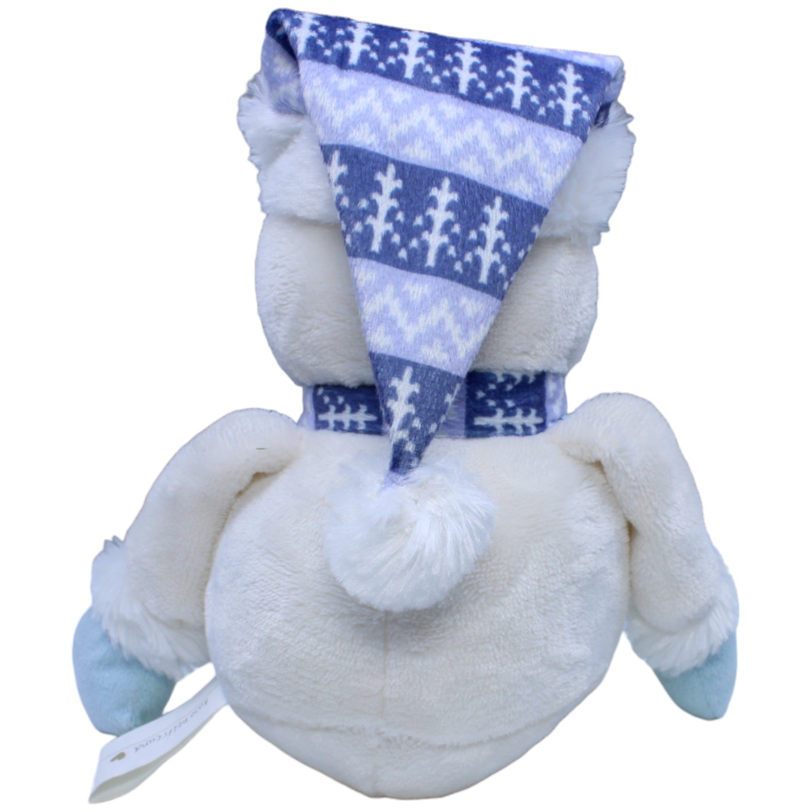 1237291 TEDI Kuschelfreund Süßer Schneemann mit Schal und Mütze Plüschfigur Kumpel Leo Gebraucht Weihnachten