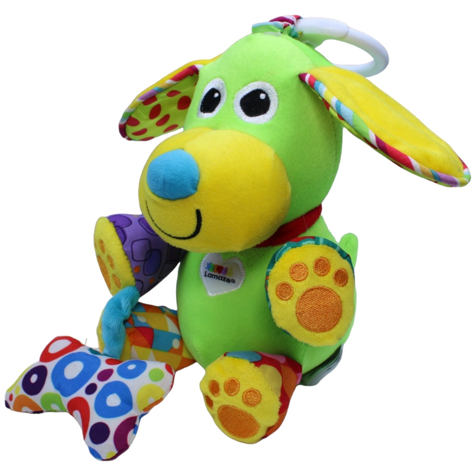 1237304 TOMY Lamaze, Lustiger Soundhund Activity - Kuscheltier Kumpel Leo Gebraucht Greifling