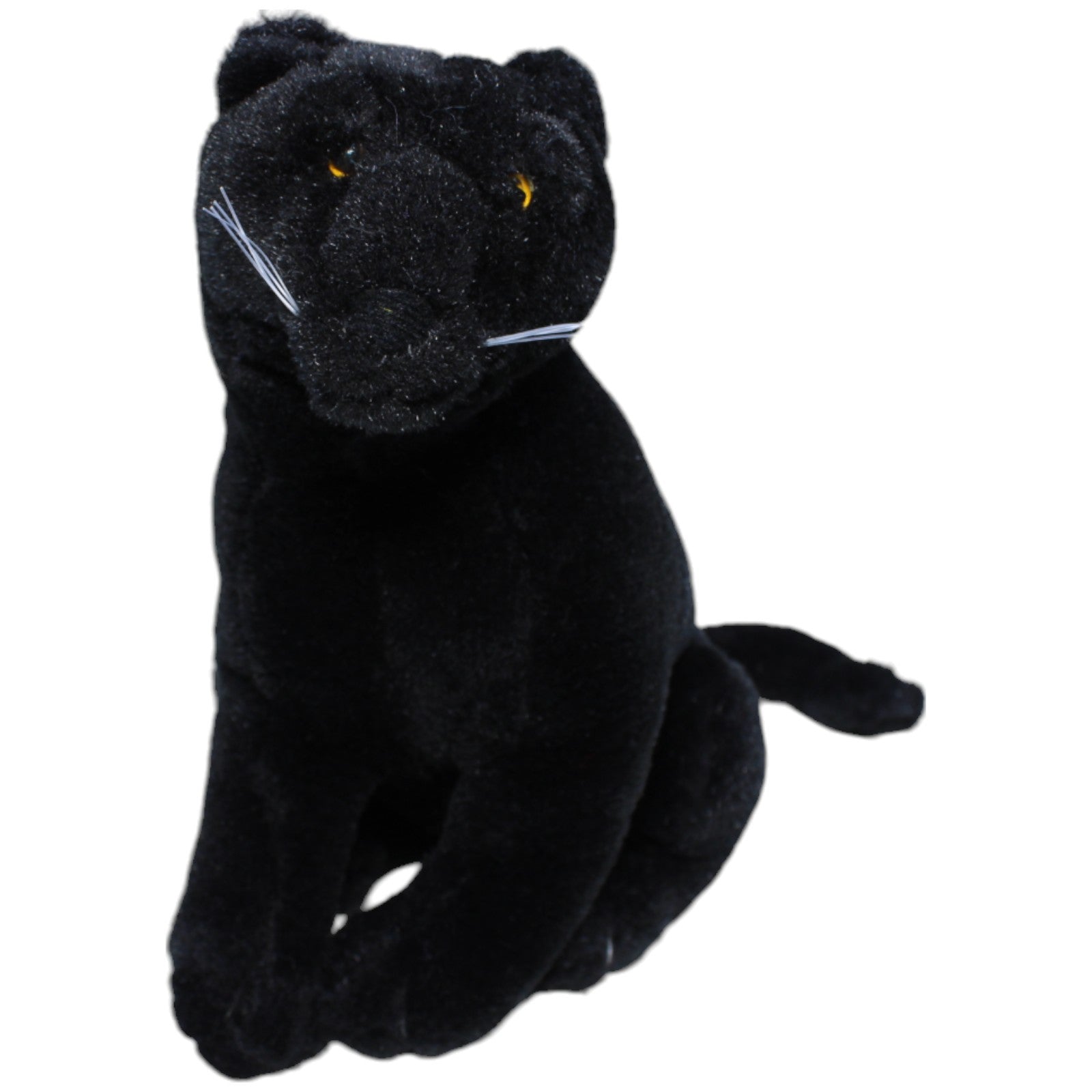 1237316 W.H. Breimer Clown Toys, schwarzer Panther Kuscheltier Kumpel Leo Gebraucht